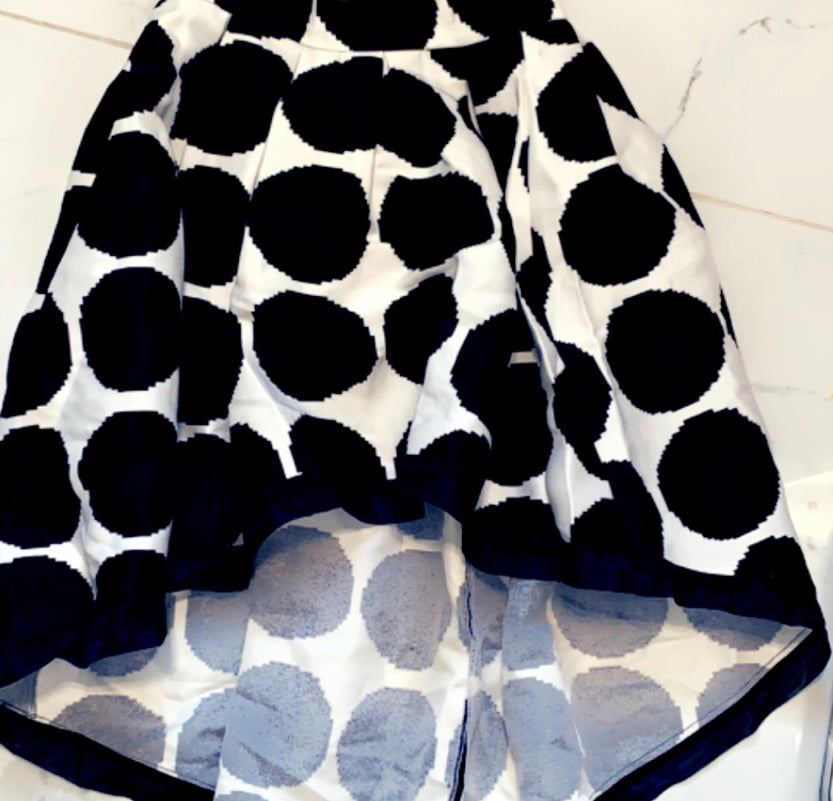Bold Polka Dots Skirt Bottom