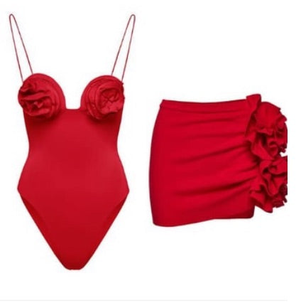 Lady Red Two Piece Set