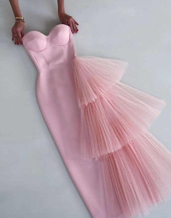 Tulle Pink Luxe Dress