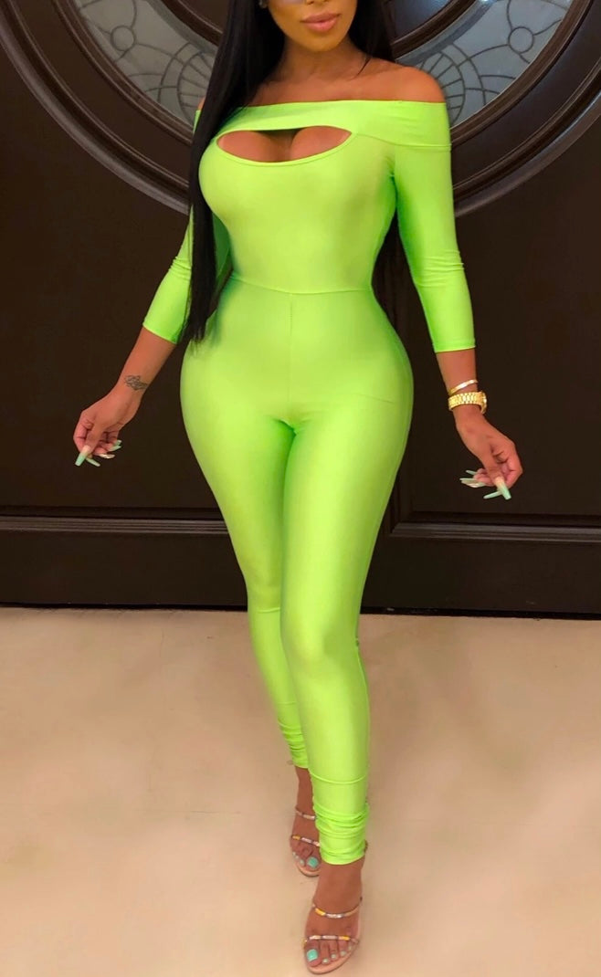 Neon Glow Jumpsuit